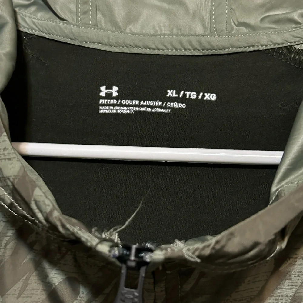 Under Armour Olive Camouflage Jacket